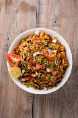 Chana chor garam, Hint yol kenarı baharatlı sohbet veya aperatif yiyecek