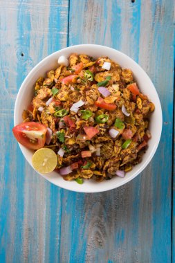 Chana chor garam, Hint yol kenarı baharatlı sohbet veya aperatif yiyecek