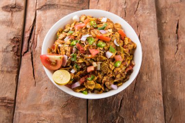 Chana chor garam, Hint yol kenarı baharatlı sohbet veya aperatif yiyecek