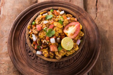 Chana chor garam, Hint yol kenarı baharatlı sohbet veya aperatif yiyecek