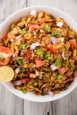 Chana chor garam, Hint yol kenarı baharatlı sohbet veya aperatif yiyecek