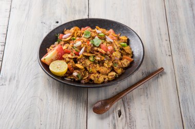 Chana chor garam, Hint yol kenarı baharatlı sohbet veya aperatif yiyecek