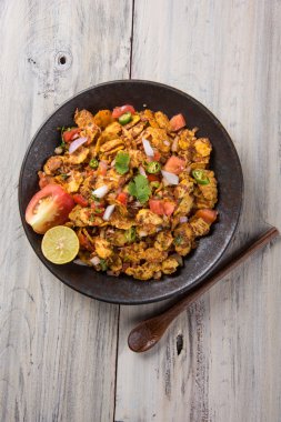 Chana chor garam, Hint yol kenarı baharatlı sohbet veya aperatif yiyecek