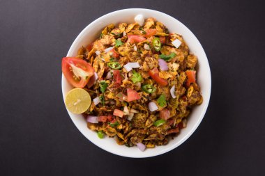 Chana chor garam, Hint yol kenarı baharatlı sohbet veya aperatif yiyecek