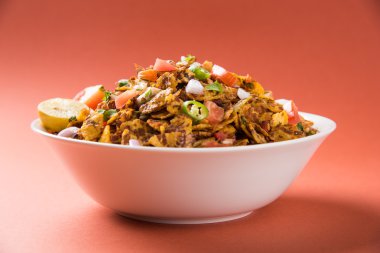 Chana chor garam, Hint yol kenarı baharatlı sohbet veya aperatif yiyecek