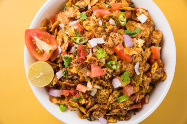 Chana chor garam, Hint yol kenarı baharatlı sohbet veya aperatif yiyecek