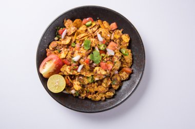 Chana chor garam, Hint yol kenarı baharatlı sohbet veya aperatif yiyecek