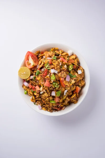 Chana chor garam, Indiase langs pikante chat of snacks — Stockfoto