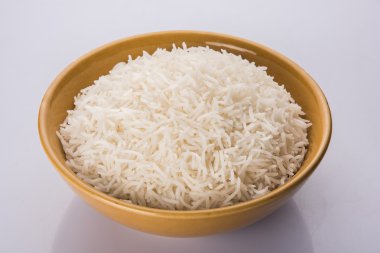 Hint basmati pirinç, Pakistanlı basmati pirinç, Asya basmati pirinç, beyaz pirinç, düz pirinç kase pişmiş pişmiş basmati pirinç pişmiş