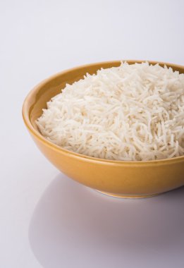 Hint basmati pirinç, Pakistanlı basmati pirinç, Asya basmati pirinç, beyaz pirinç, düz pirinç kase pişmiş pişmiş basmati pirinç pişmiş