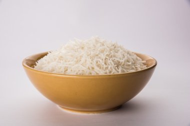 Hint basmati pirinç, Pakistanlı basmati pirinç, Asya basmati pirinç, beyaz pirinç, düz pirinç kase pişmiş pişmiş basmati pirinç pişmiş
