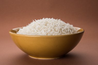 Hint basmati pirinç, Pakistanlı basmati pirinç, Asya basmati pirinç, beyaz pirinç, düz pirinç kase pişmiş pişmiş basmati pirinç pişmiş