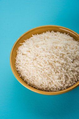 Hint basmati pirinç, Pakistanlı basmati pirinç, Asya basmati pirinç, beyaz pirinç, düz pirinç kase pişmiş pişmiş basmati pirinç pişmiş