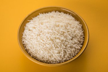 Hint basmati pirinç, Pakistanlı basmati pirinç, Asya basmati pirinç, beyaz pirinç, düz pirinç kase pişmiş pişmiş basmati pirinç pişmiş