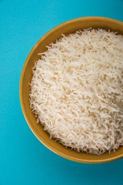 Hint basmati pirinç, Pakistanlı basmati pirinç, Asya basmati pirinç, beyaz pirinç, düz pirinç kase pişmiş pişmiş basmati pirinç pişmiş