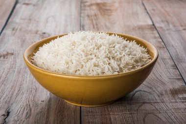 Hint basmati pirinç, Pakistanlı basmati pirinç, Asya basmati pirinç, beyaz pirinç, düz pirinç kase pişmiş pişmiş basmati pirinç pişmiş