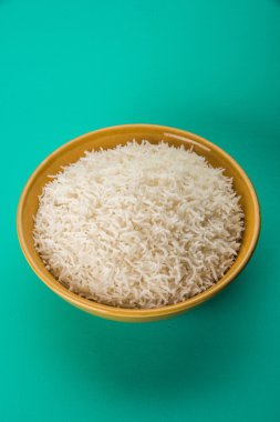 Hint basmati pirinç, Pakistanlı basmati pirinç, Asya basmati pirinç, beyaz pirinç, düz pirinç kase pişmiş pişmiş basmati pirinç pişmiş
