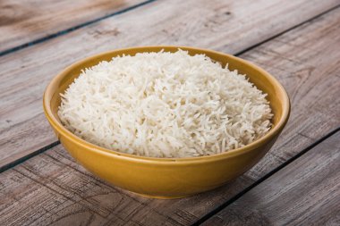 Hint basmati pirinç, Pakistanlı basmati pirinç, Asya basmati pirinç, beyaz pirinç, düz pirinç kase pişmiş pişmiş basmati pirinç pişmiş