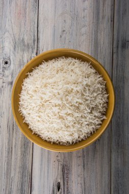 Hint basmati pirinç, Pakistanlı basmati pirinç, Asya basmati pirinç, beyaz pirinç, düz pirinç kase pişmiş pişmiş basmati pirinç pişmiş