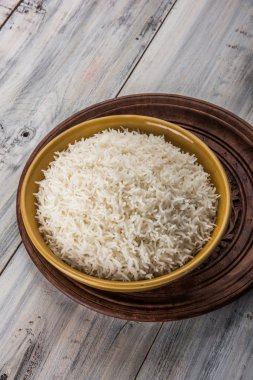 Hint basmati pirinç, Pakistanlı basmati pirinç, Asya basmati pirinç, beyaz pirinç, düz pirinç kase pişmiş pişmiş basmati pirinç pişmiş