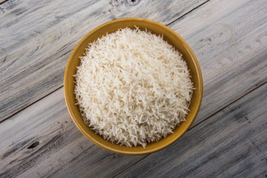 Hint basmati pirinç, Pakistanlı basmati pirinç, Asya basmati pirinç, beyaz pirinç, düz pirinç kase pişmiş pişmiş basmati pirinç pişmiş