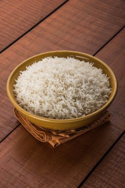Hint basmati pirinç, Pakistanlı basmati pirinç, Asya basmati pirinç, beyaz pirinç, düz pirinç kase pişmiş pişmiş basmati pirinç pişmiş