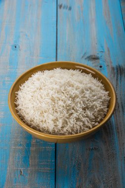 Hint basmati pirinç, Pakistanlı basmati pirinç, Asya basmati pirinç, beyaz pirinç, düz pirinç kase pişmiş pişmiş basmati pirinç pişmiş