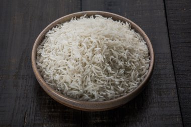 Hint basmati pirinç, Pakistanlı basmati pirinç, Asya basmati pirinç, beyaz pirinç, düz pirinç kase pişmiş pişmiş basmati pirinç pişmiş