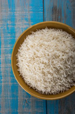 Hint basmati pirinç, Pakistanlı basmati pirinç, Asya basmati pirinç, beyaz pirinç, düz pirinç kase pişmiş pişmiş basmati pirinç pişmiş