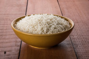 Hint basmati pirinç, Pakistanlı basmati pirinç, Asya basmati pirinç, beyaz pirinç, düz pirinç kase pişmiş pişmiş basmati pirinç pişmiş
