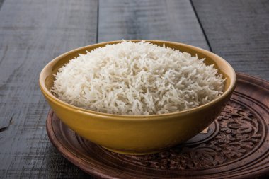 Hint basmati pirinç, Pakistanlı basmati pirinç, Asya basmati pirinç, beyaz pirinç, düz pirinç kase pişmiş pişmiş basmati pirinç pişmiş