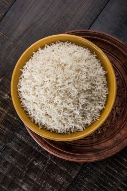 Hint basmati pirinç, Pakistanlı basmati pirinç, Asya basmati pirinç, beyaz pirinç, düz pirinç kase pişmiş pişmiş basmati pirinç pişmiş