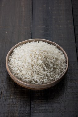 Hint basmati pirinç, Pakistanlı basmati pirinç, Asya basmati pirinç, beyaz pirinç, düz pirinç kase pişmiş pişmiş basmati pirinç pişmiş