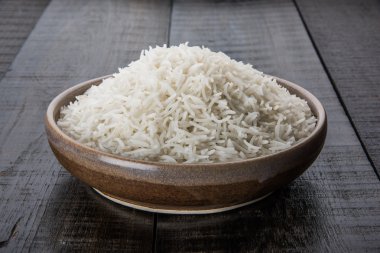 Hint basmati pirinç, Pakistanlı basmati pirinç, Asya basmati pirinç, beyaz pirinç, düz pirinç kase pişmiş pişmiş basmati pirinç pişmiş