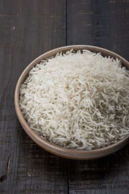 Hint basmati pirinç, Pakistanlı basmati pirinç, Asya basmati pirinç, beyaz pirinç, düz pirinç kase pişmiş pişmiş basmati pirinç pişmiş