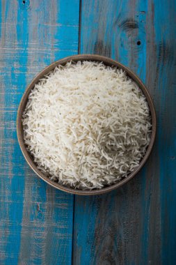 Hint basmati pirinç, Pakistanlı basmati pirinç, Asya basmati pirinç, beyaz pirinç, düz pirinç kase pişmiş pişmiş basmati pirinç pişmiş