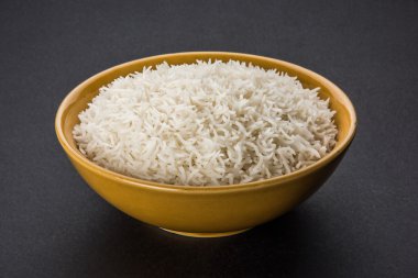 Hint basmati pirinç, Pakistanlı basmati pirinç, Asya basmati pirinç, beyaz pirinç, düz pirinç kase pişmiş pişmiş basmati pirinç pişmiş