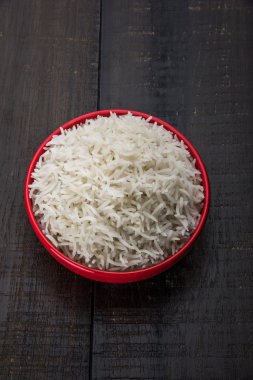 Hint basmati pirinç, Pakistanlı basmati pirinç, Asya basmati pirinç, beyaz pirinç, düz pirinç kase pişmiş pişmiş basmati pirinç pişmiş