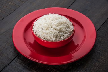 Hint basmati pirinç, Pakistanlı basmati pirinç, Asya basmati pirinç, beyaz pirinç, düz pirinç kase pişmiş pişmiş basmati pirinç pişmiş