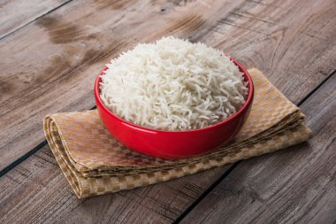 Hint basmati pirinç, Pakistanlı basmati pirinç, Asya basmati pirinç, beyaz pirinç, düz pirinç kase pişmiş pişmiş basmati pirinç pişmiş