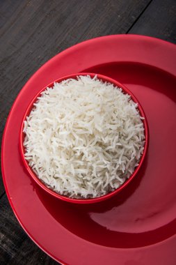 Hint basmati pirinç, Pakistanlı basmati pirinç, Asya basmati pirinç, beyaz pirinç, düz pirinç kase pişmiş pişmiş basmati pirinç pişmiş