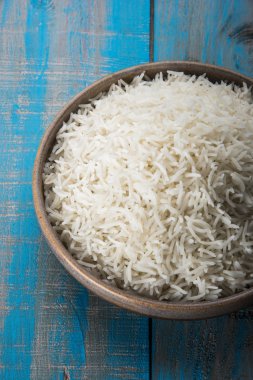 Hint basmati pirinç, Pakistanlı basmati pirinç, Asya basmati pirinç, beyaz pirinç, düz pirinç kase pişmiş pişmiş basmati pirinç pişmiş