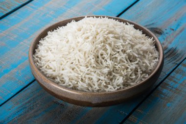 Hint basmati pirinç, Pakistanlı basmati pirinç, Asya basmati pirinç, beyaz pirinç, düz pirinç kase pişmiş pişmiş basmati pirinç pişmiş