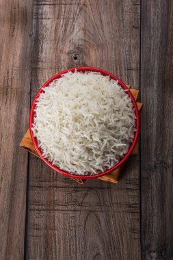 Hint basmati pirinç, Pakistanlı basmati pirinç, Asya basmati pirinç, beyaz pirinç, düz pirinç kase pişmiş pişmiş basmati pirinç pişmiş
