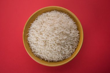 Hint basmati pirinç, Pakistanlı basmati pirinç, Asya basmati pirinç, beyaz pirinç, düz pirinç kase pişmiş pişmiş basmati pirinç pişmiş