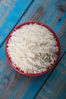 Hint basmati pirinç, Pakistanlı basmati pirinç, Asya basmati pirinç, beyaz pirinç, düz pirinç kase pişmiş pişmiş basmati pirinç pişmiş