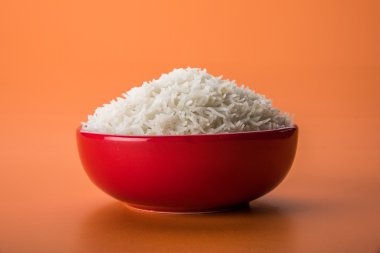 Hint basmati pirinç, Pakistanlı basmati pirinç, Asya basmati pirinç, beyaz pirinç, düz pirinç kase pişmiş pişmiş basmati pirinç pişmiş