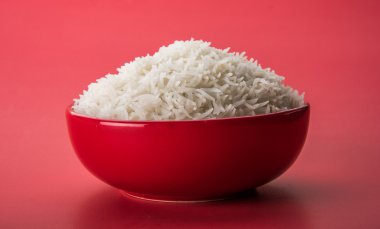 Hint basmati pirinç, Pakistanlı basmati pirinç, Asya basmati pirinç, beyaz pirinç, düz pirinç kase pişmiş pişmiş basmati pirinç pişmiş