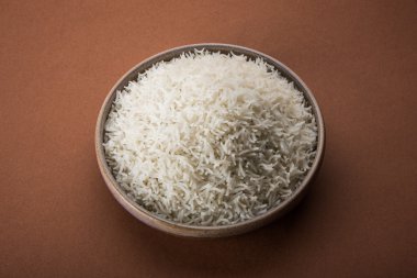 Hint basmati pirinç, Pakistanlı basmati pirinç, Asya basmati pirinç, beyaz pirinç, düz pirinç kase pişmiş pişmiş basmati pirinç pişmiş