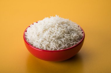 Hint basmati pirinç, Pakistanlı basmati pirinç, Asya basmati pirinç, beyaz pirinç, düz pirinç kase pişmiş pişmiş basmati pirinç pişmiş